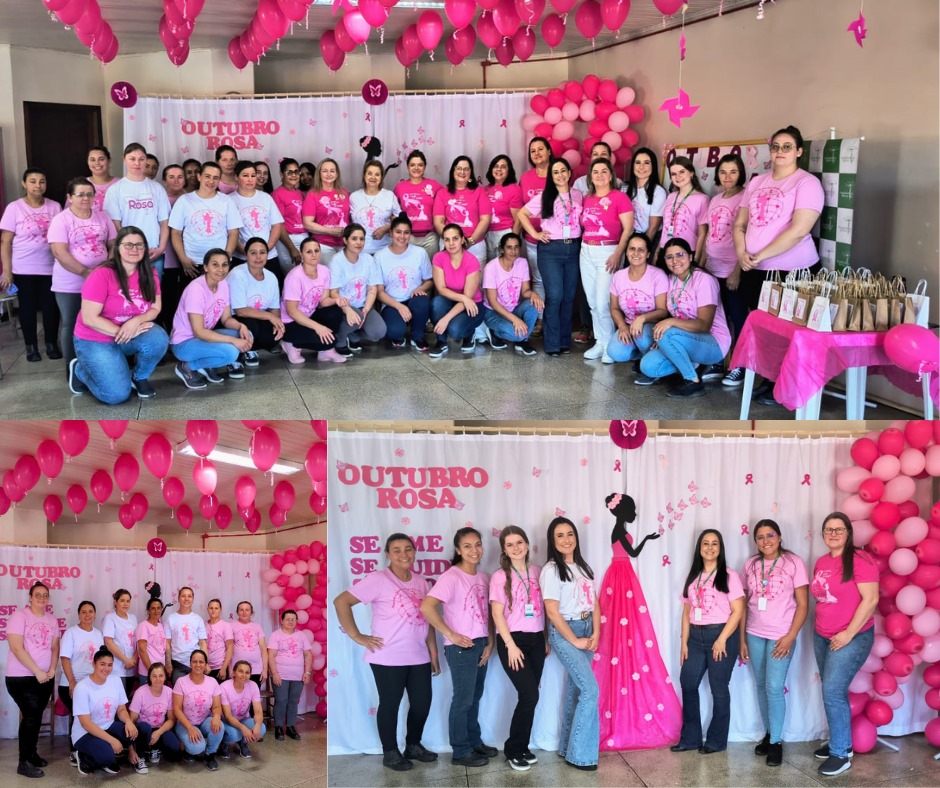 🌸  Outubro Rosa na Empresa